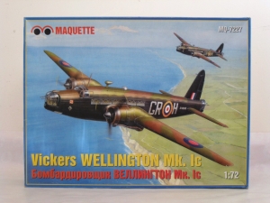 MAQUETTE 1/72 7227 VICKERS WELLINGTON Mk.Ic